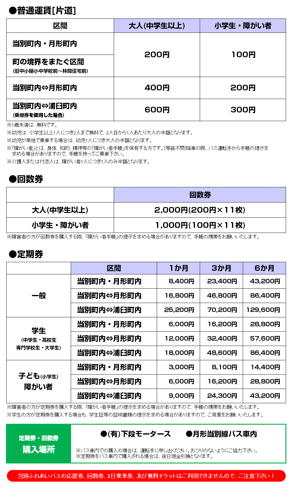 月形当別線バス路線図